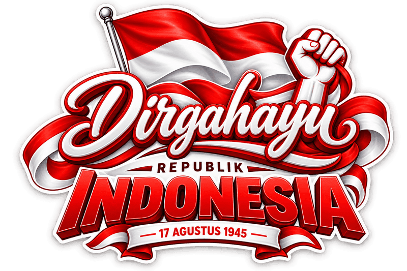 Dirgahayu HUT RI 17 Agustus Merah Putih