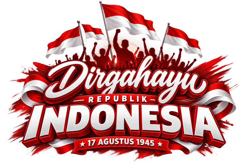 Dirgahayu Republik Indonesia 3D