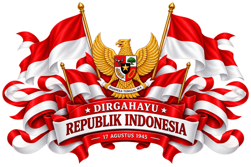 Garuda Pancasila & Bendera Merah Putih